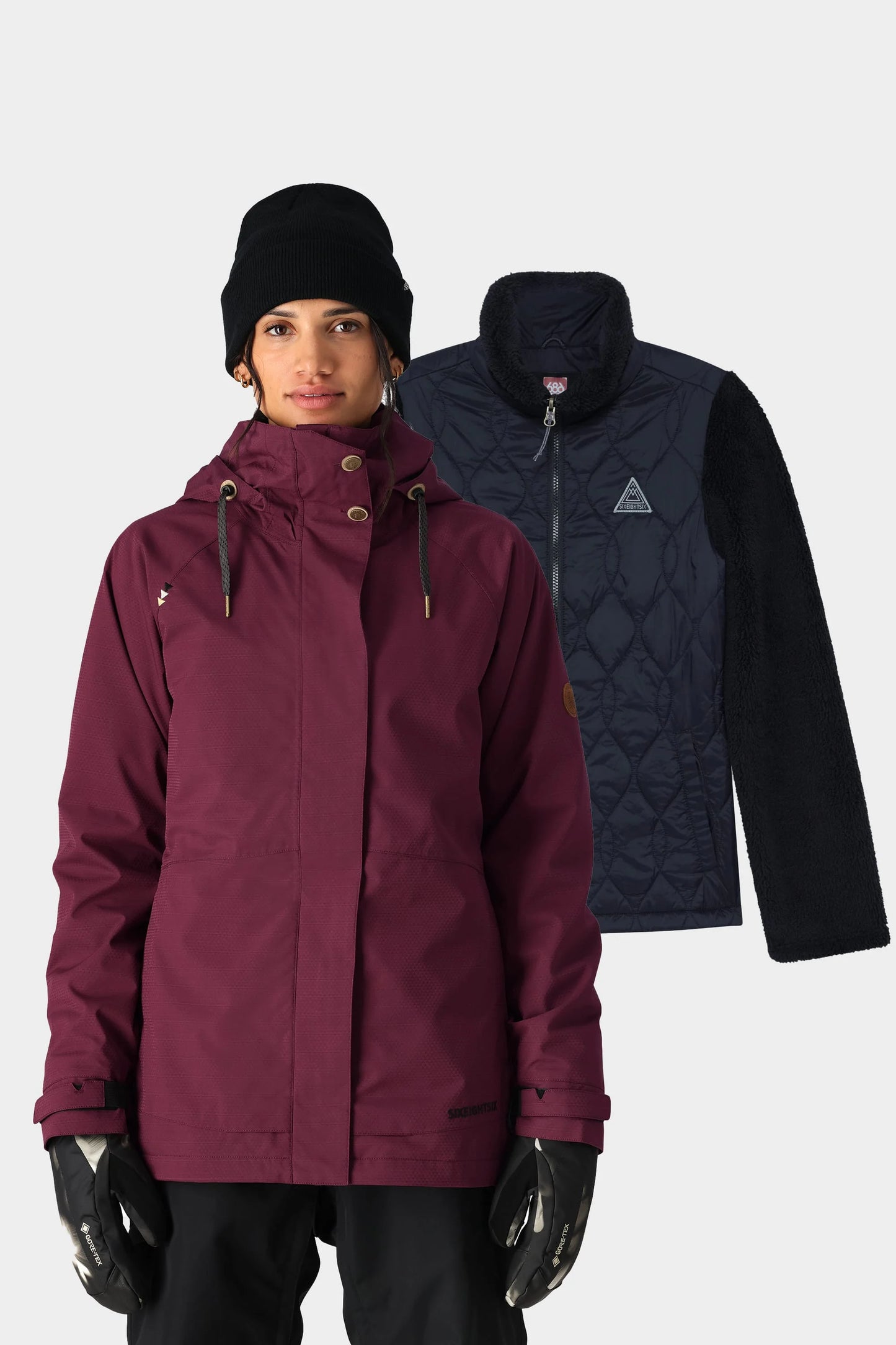 686 Womens SPELLBOUND 3 IN 1 Jacket