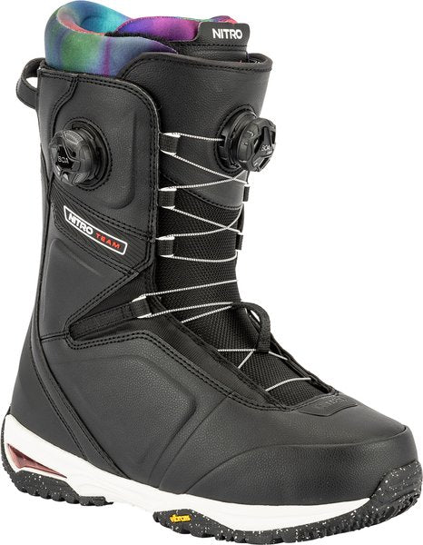 boots snowboard nitro Women's Cave Step On TLS 2026 White 8.5 the TLS has a stiff flex Nitro Team Step On TLS