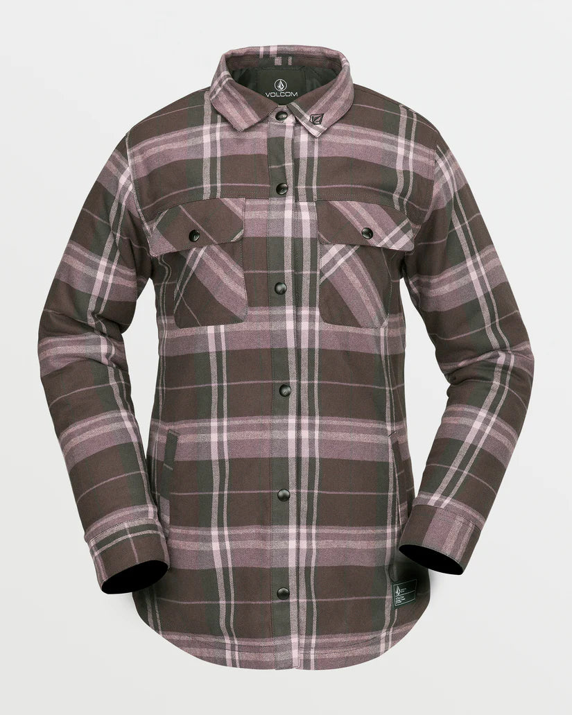 Volcom Women's Insulated RIDING FLANNEL 2025