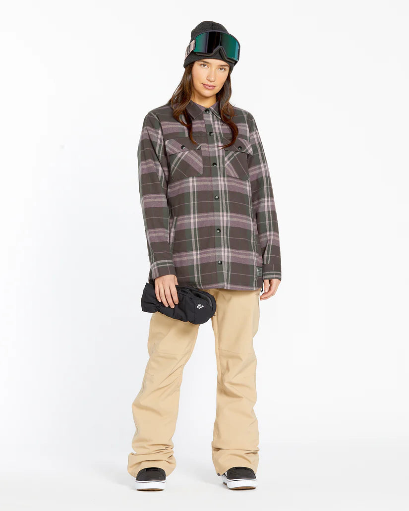 Volcom Women's Insulated RIDING FLANNEL 2025