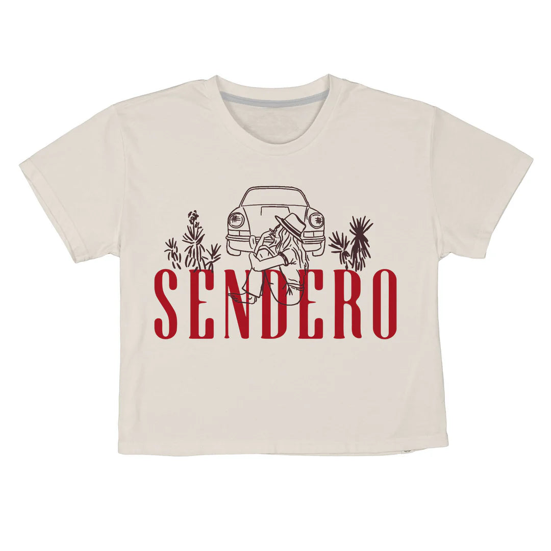 Sendero DESERT DRIFTER CROP TEE