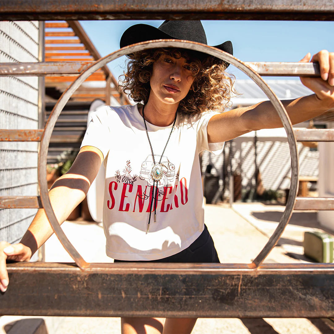 Sendero DESERT DRIFTER CROP TEE