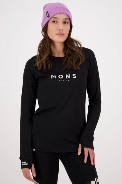 MONS ROYALE YOTEI BF LS WOMENS BASE LAYER