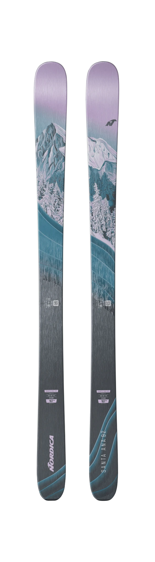 Nordica SANTA ANA 92 Womens Skis 2025