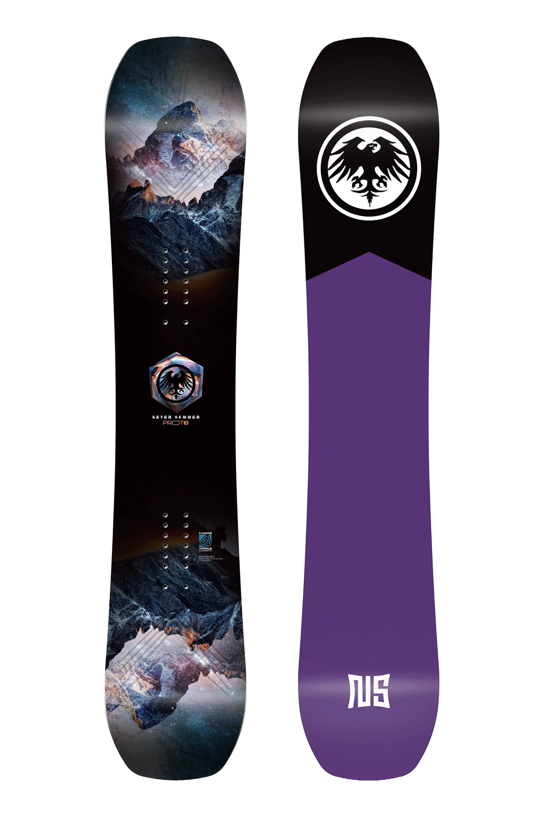 Never Summer Women's Proto type 3 Snowboard 2026 – Base Mountain Sports