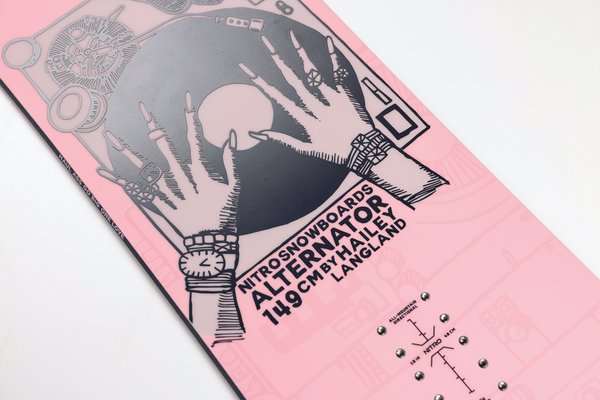 Nitro Alternator X Hailey Snowboard 2026