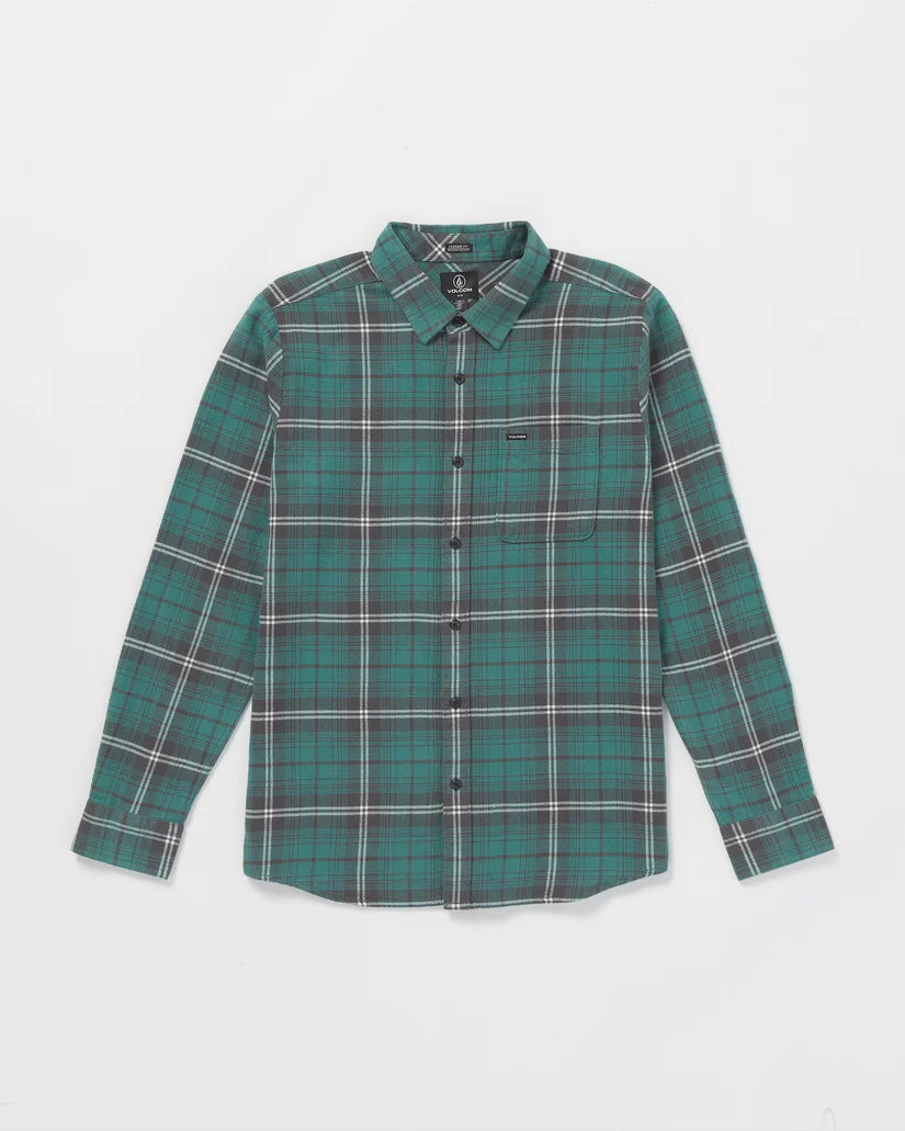 Volcom CADEN PLAID LS F25