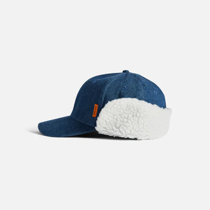 Autumn Denim Sherpa Hat