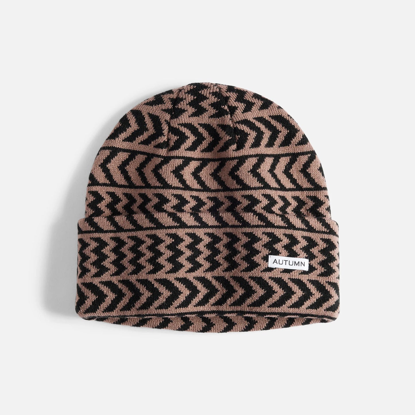Autumn Chevron Beanie 2026