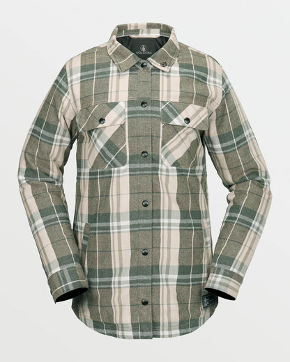 Volcom Women's Insulated RIDING FLANNEL 2025