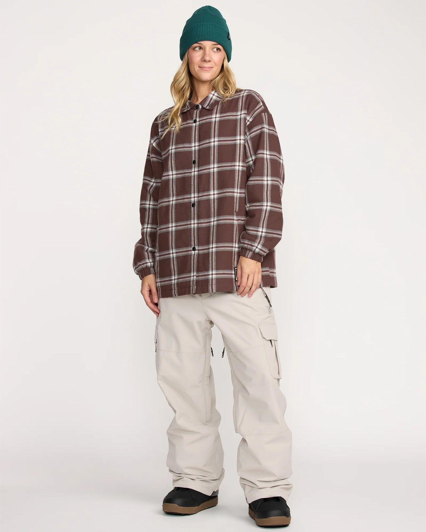 Volcom Women's Ins Riding Flannel Jacket 2026