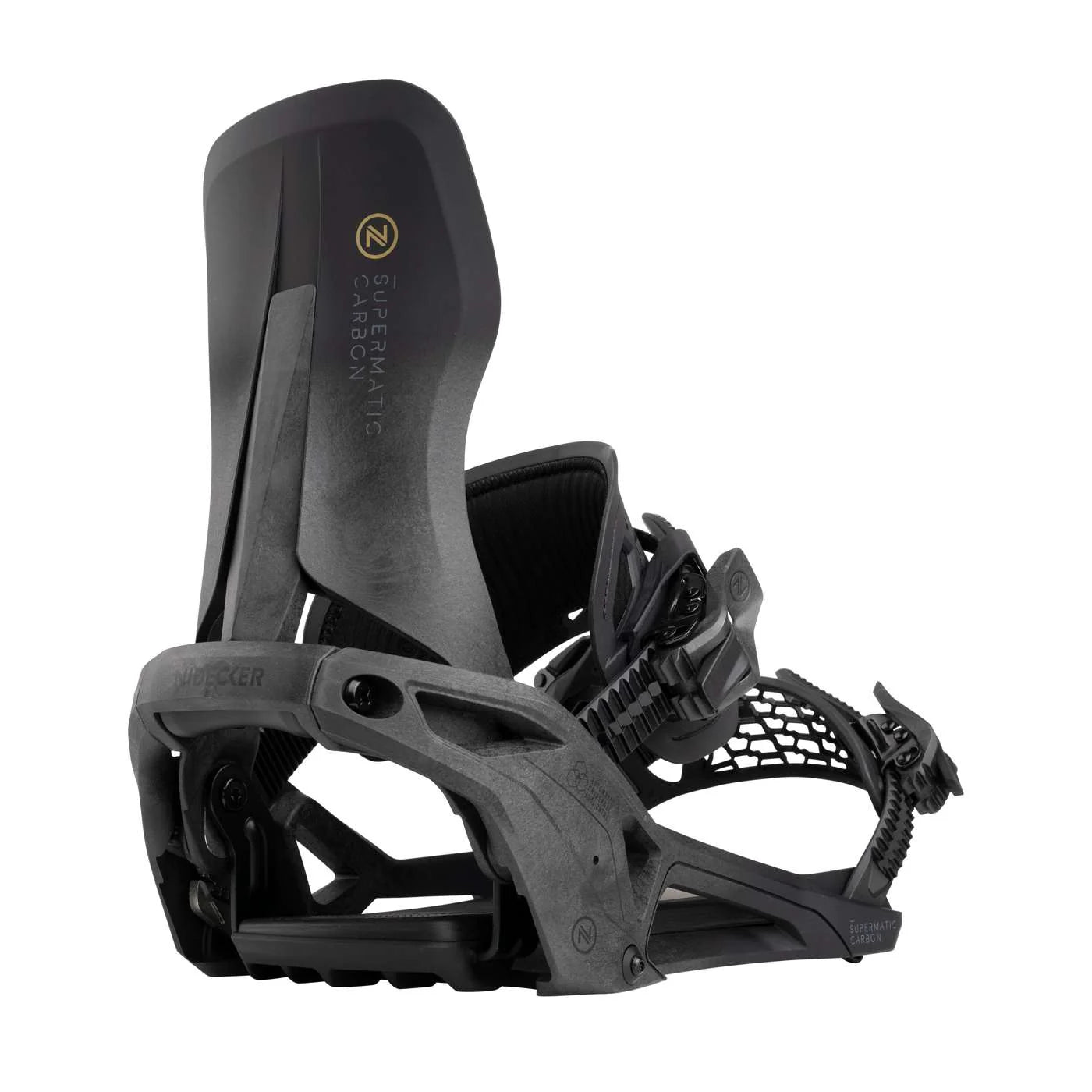Nidecker Carbon Supermatic Snowboard Bindings 2026