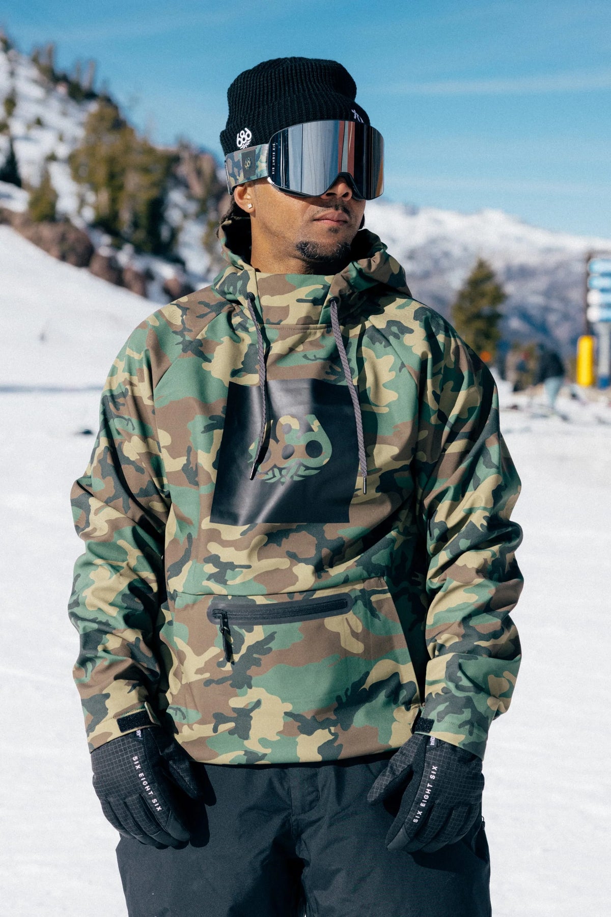 686 Mens Waterproof Hoody 2027
