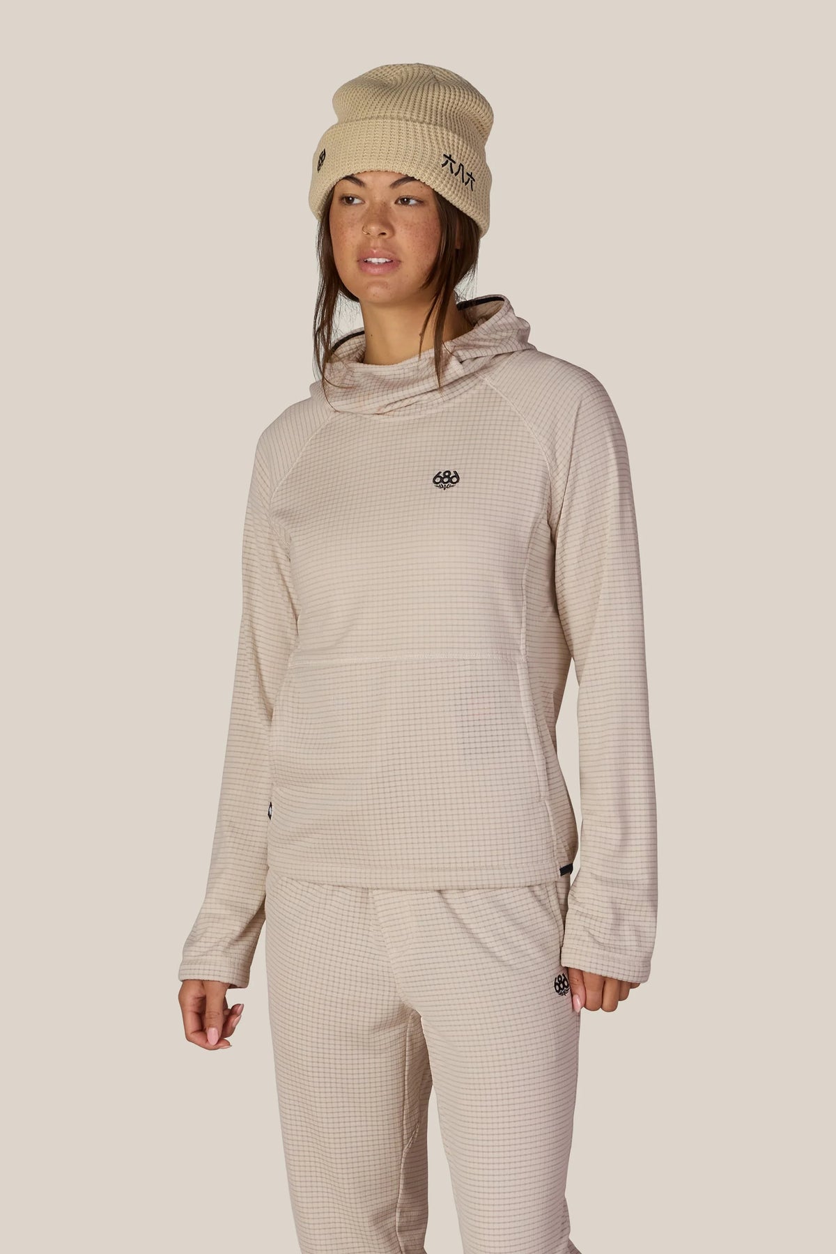 686 Women's Mission Grid Hoody 2027