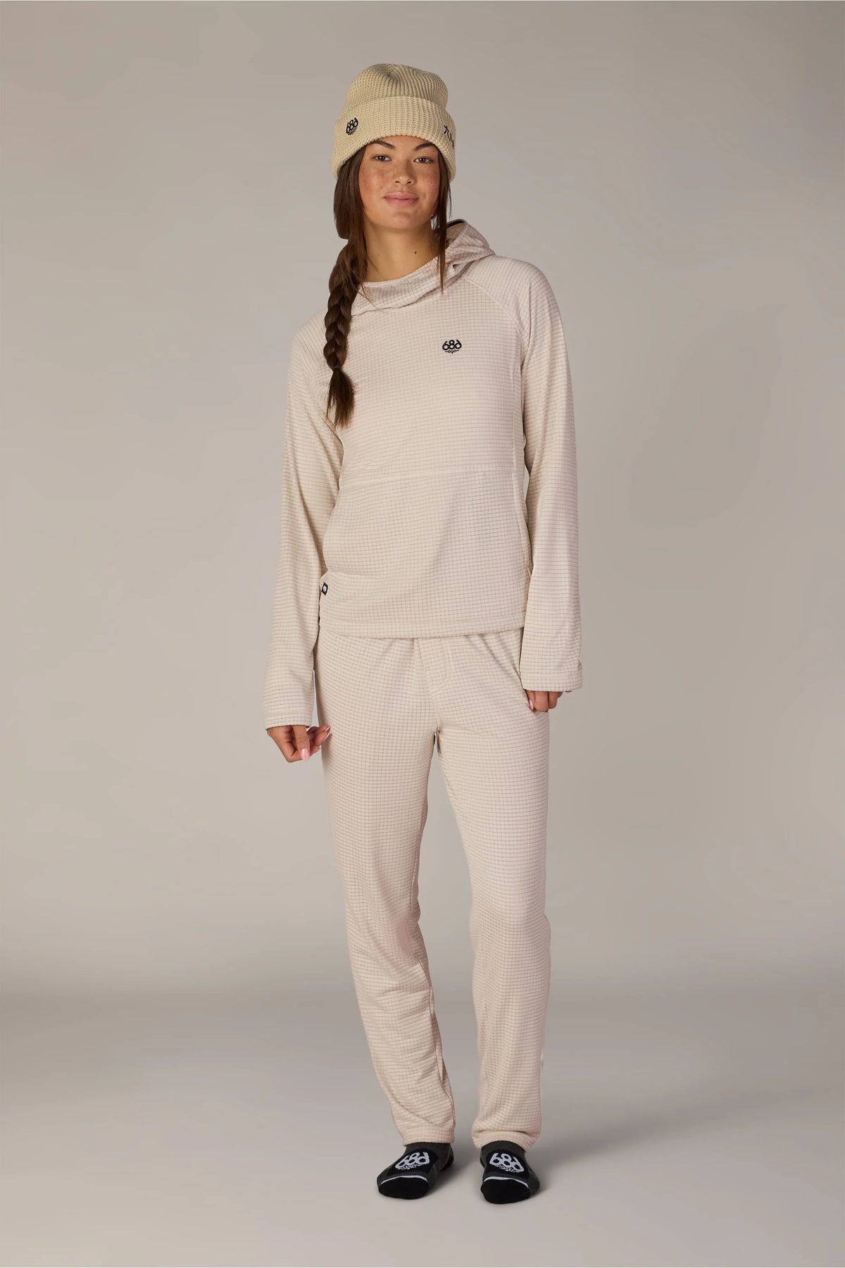 686 Women's Mission Grid Hoody 2027