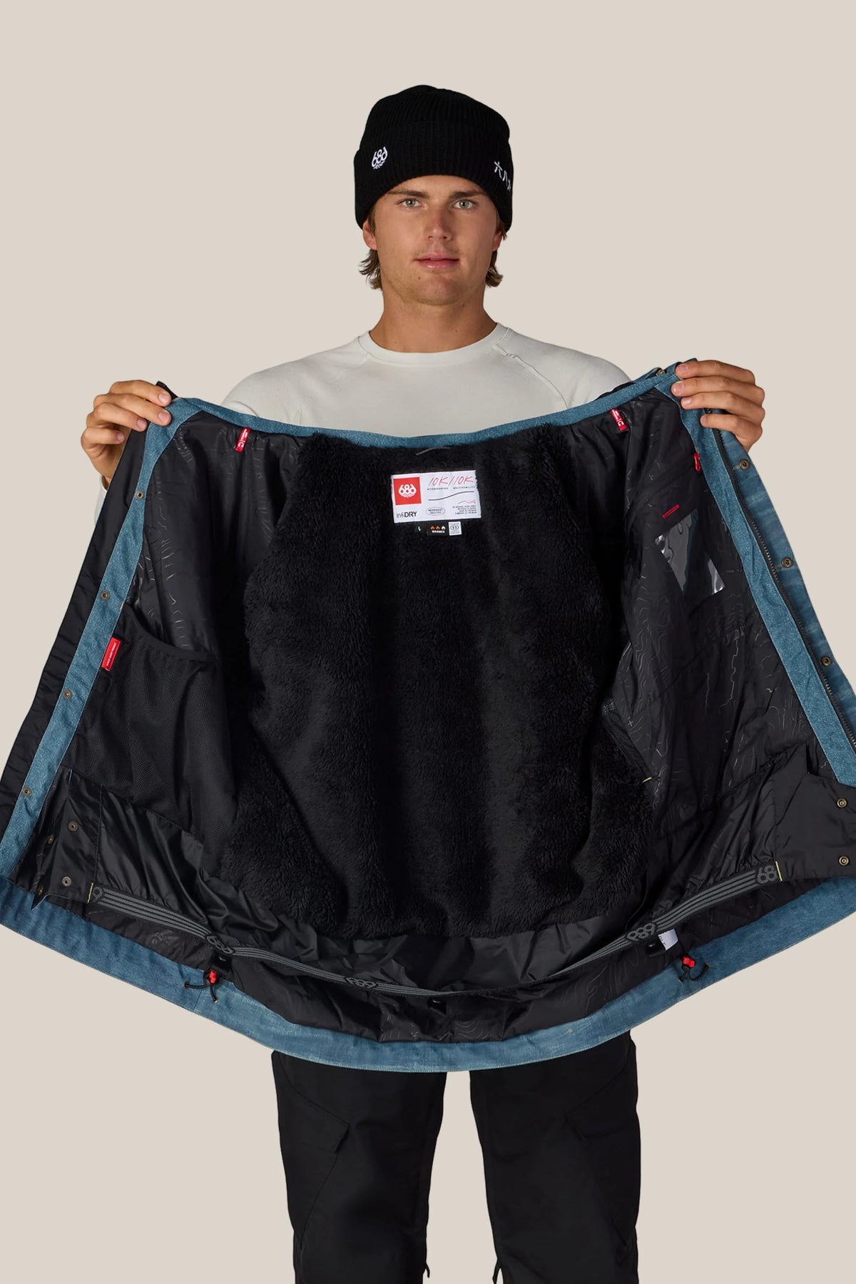 686 Deconstructed Denim Insulated Jacket 2027
