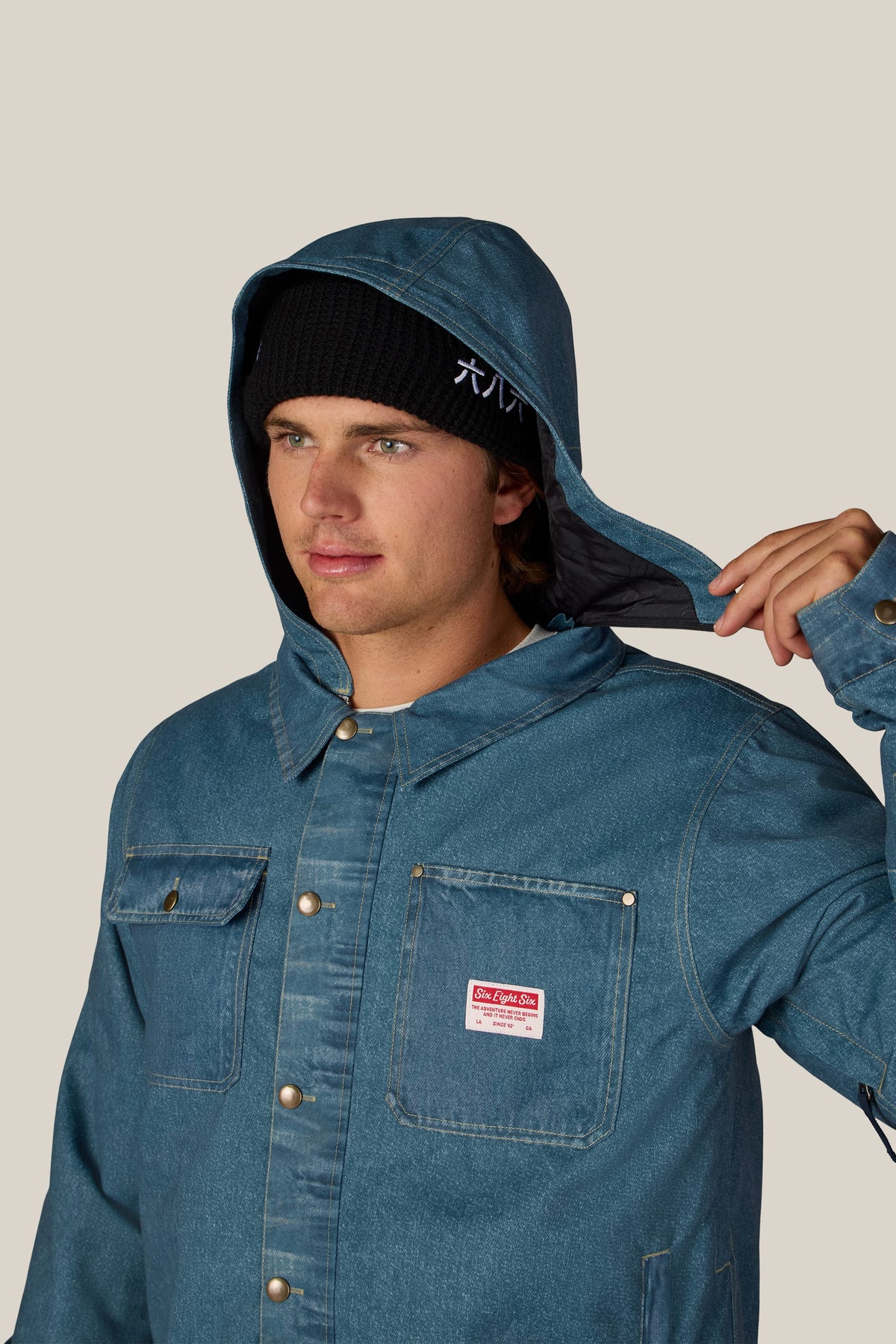 686 Deconstructed Denim Insulated Jacket 2027