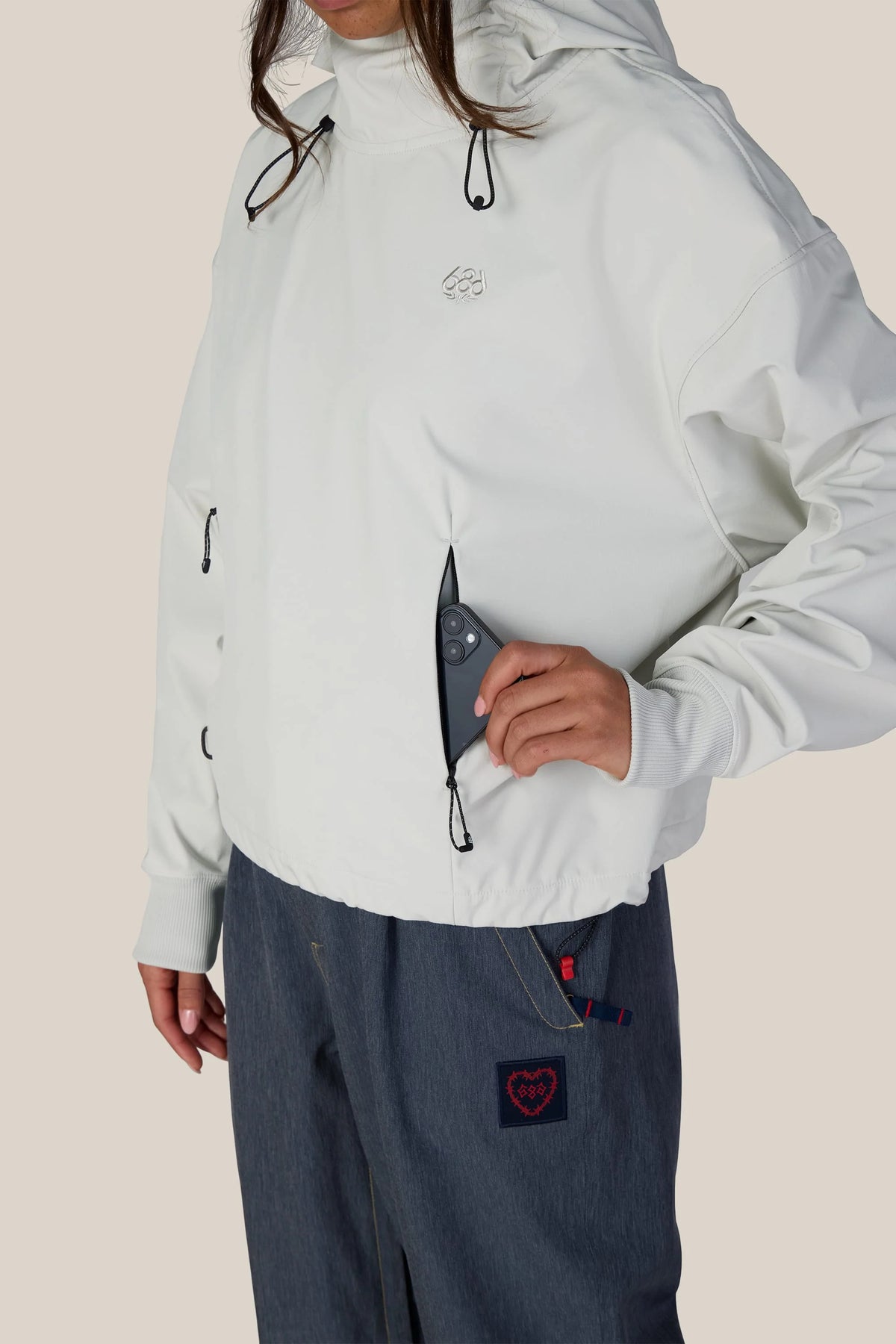 686 Women's Waterproof Team Crop Hoody