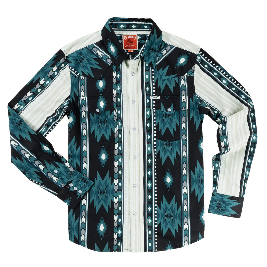 Sendero SERAPE PEARL SNAP LS
