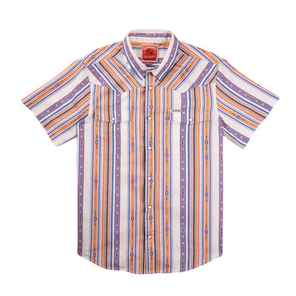 Senduro SERAPE PEARL SNAP BUTTON Short Sleeve Shirt