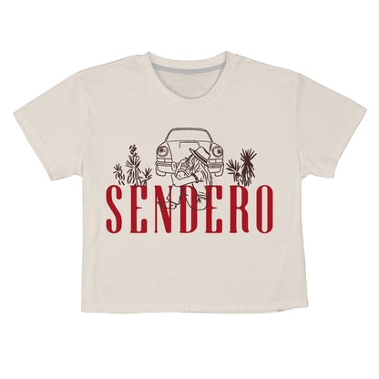 Sendero DESERT DRIFTER CROP TEE