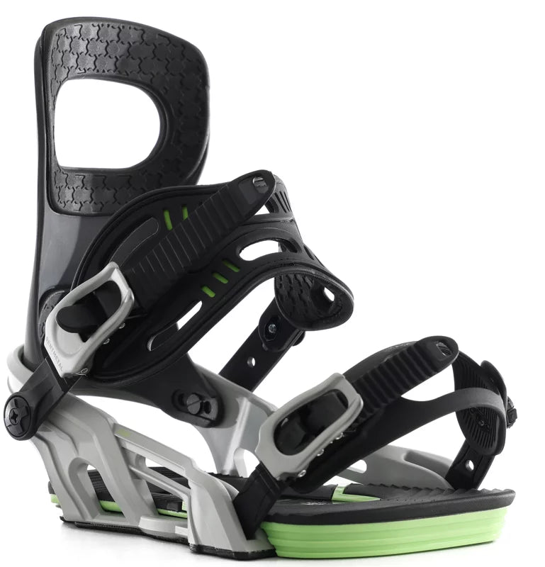 Bent Metal Joint Snowboard Bindings