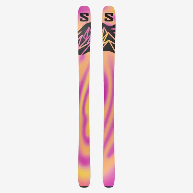 Salomon Qst 100 Iceberg Green Skis 2026