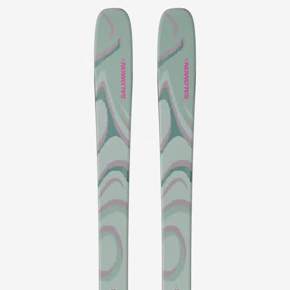 Salomon Qst 100 Iceberg Green Skis 2026